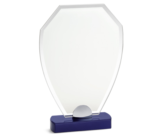 Sublimation glass plaque holder with wooden base series VT 30 SUB